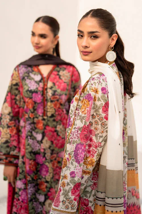 Baroque | Luxury Pret 24 | LAWN UF-666 - Rang-e-Khaas