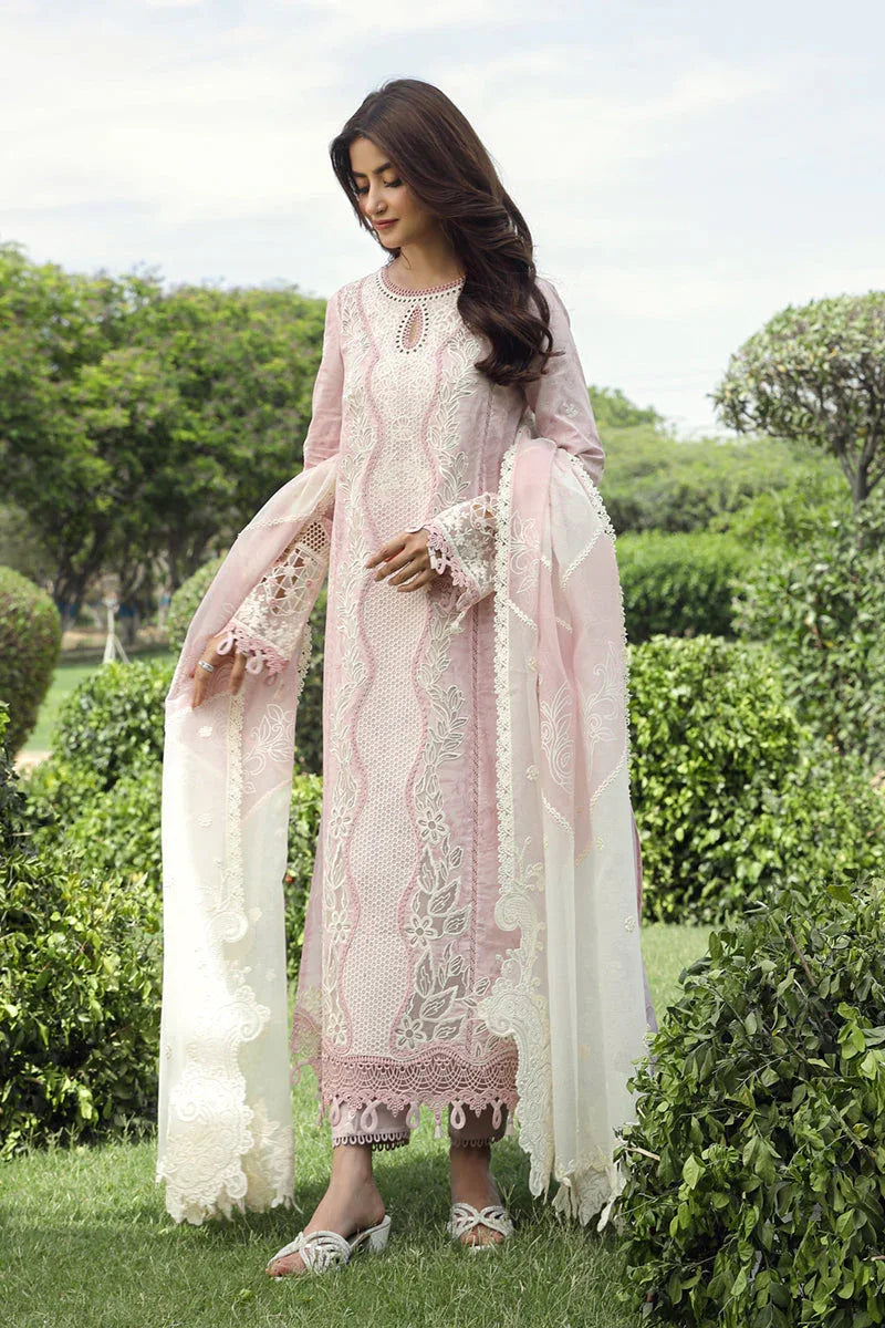 Qalamkar | Festive Lawn 2024 | PS-09 FARVA - Rang-e-Khaas