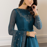 Iznik | Ready to Wear | IP-169 - BLUE DELPHINIUM