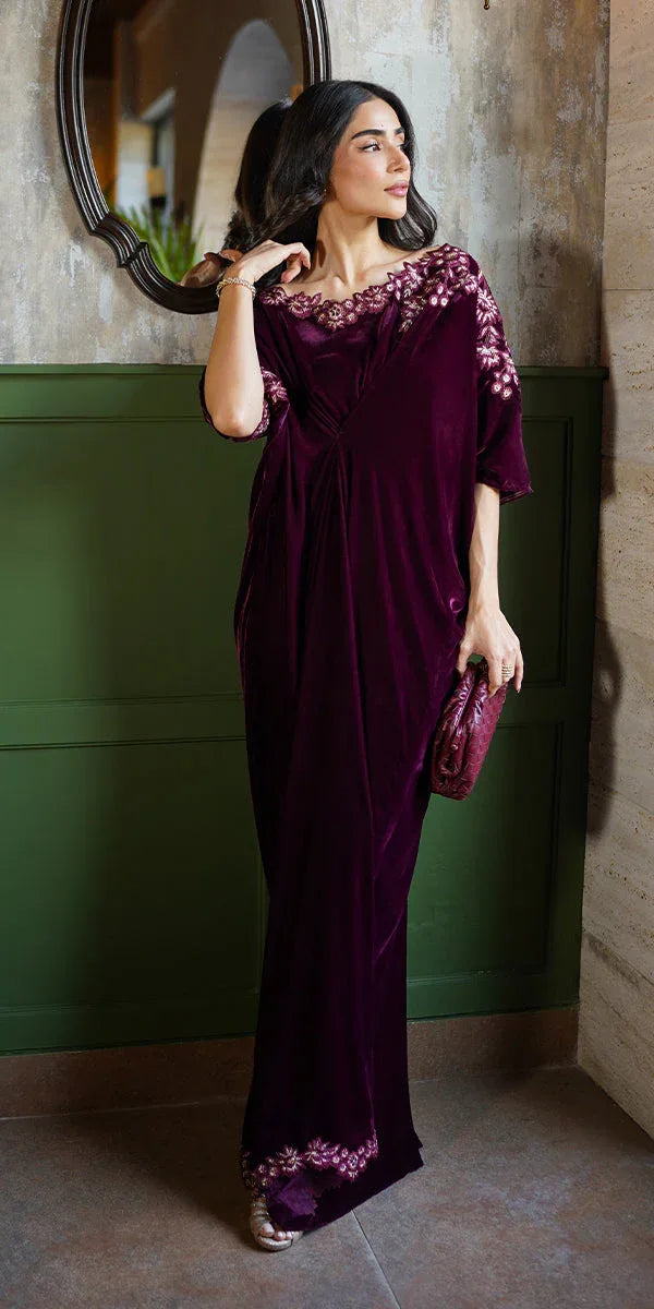 Erum Khan | Velvet Wisper | Wine Whisper - Rang-e-Khaas