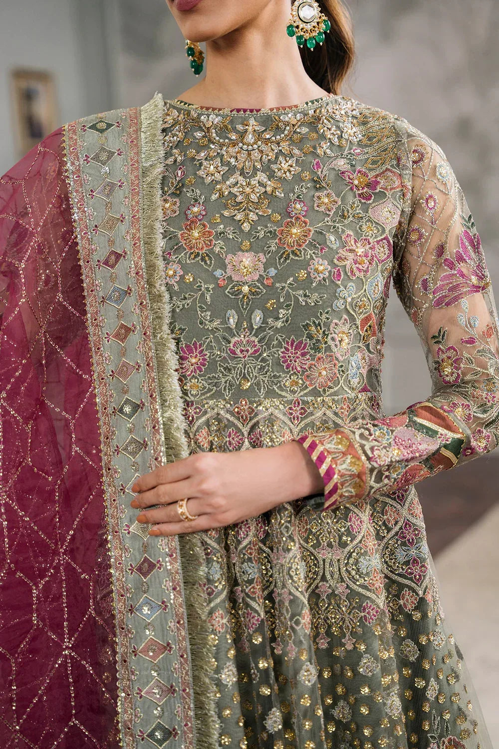 Baroque | Chantelle Embroidered Collection 2024 | CH12-02 - Rang-e-Khaas