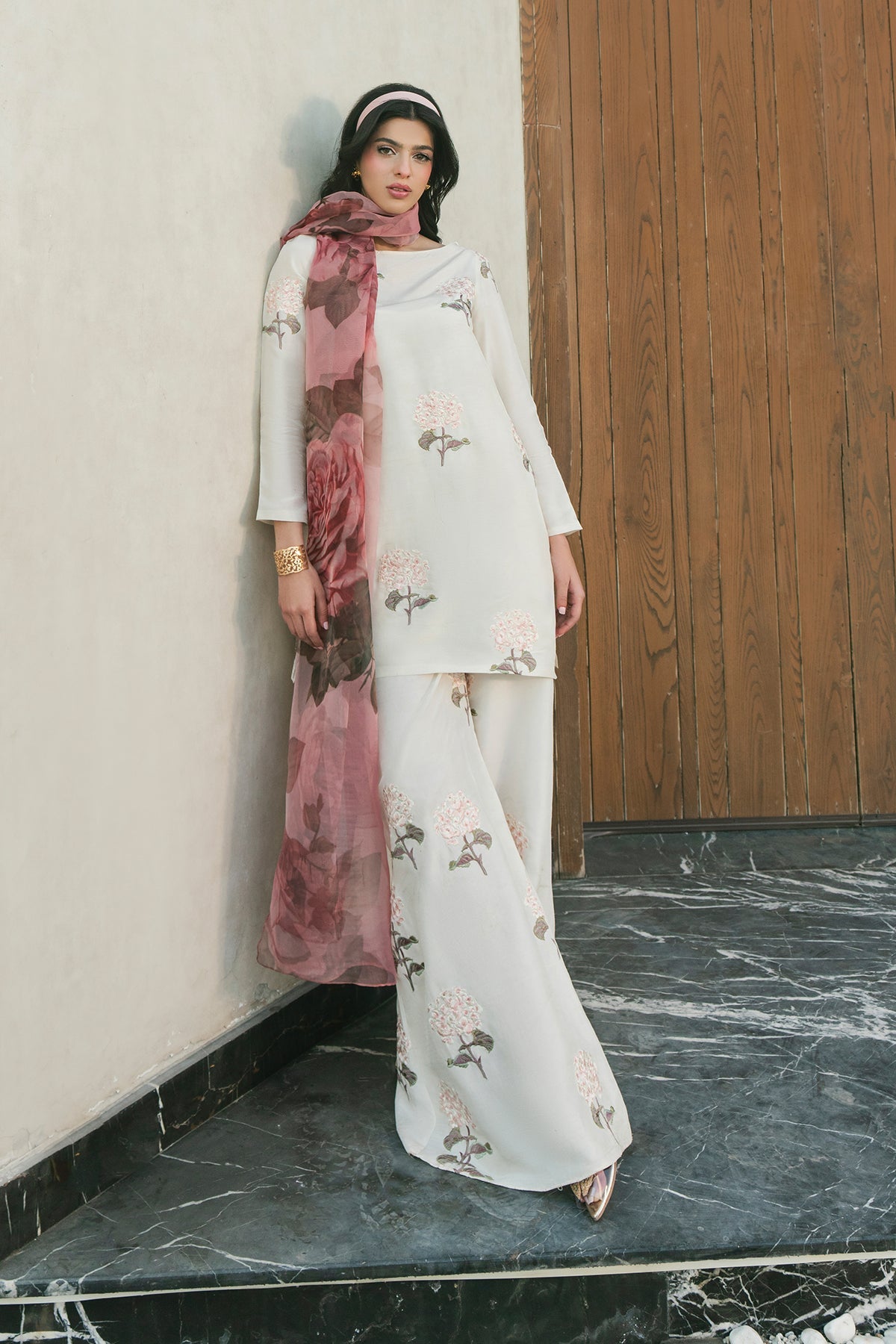 Fahad Hussayn | Lawn Banger | Peony