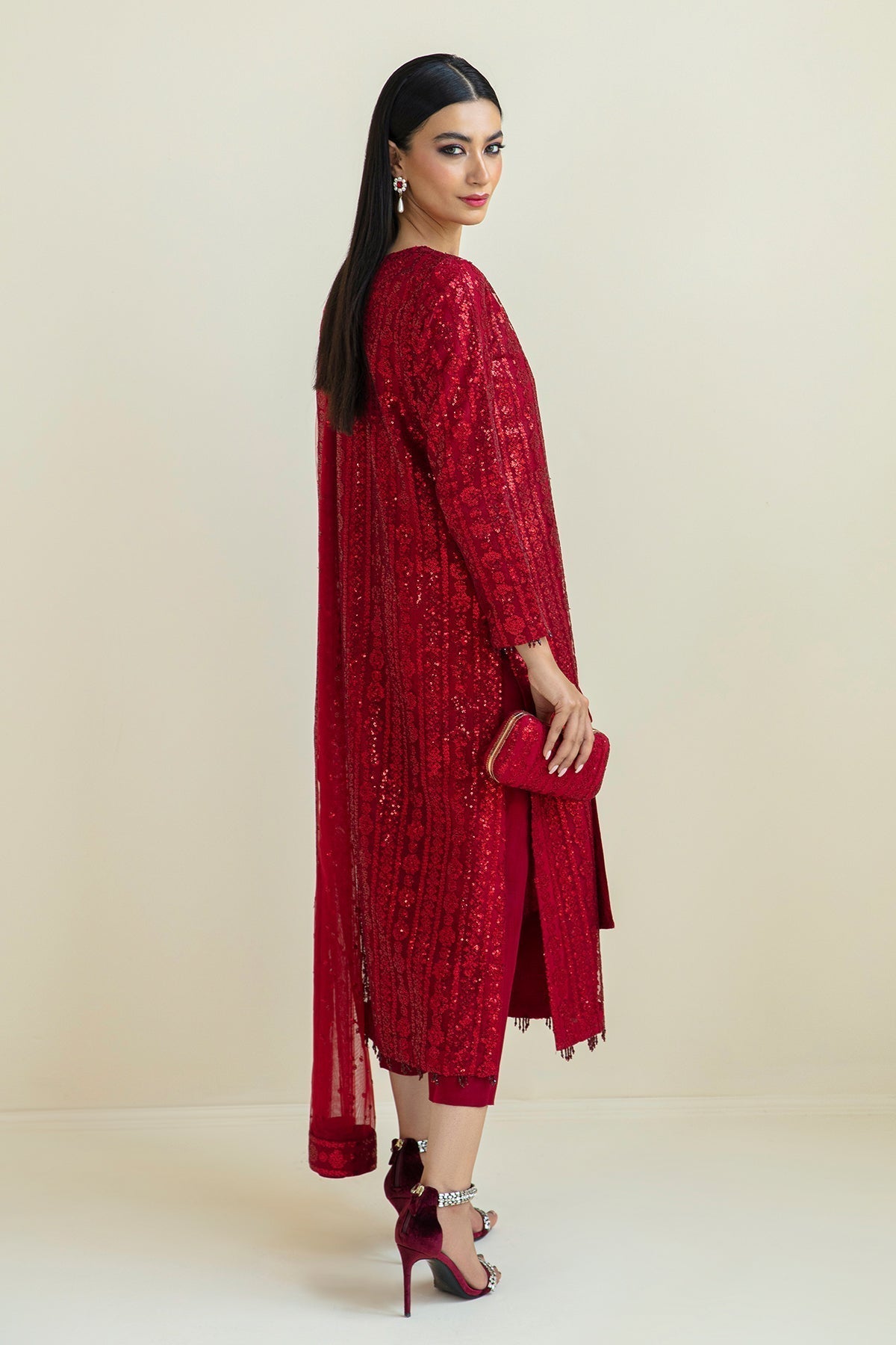 Baroque | Formals | EMBROIDERED NET UF-385