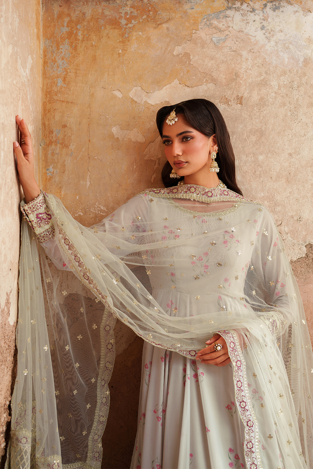Iznik UE-551  Printed Chiffon