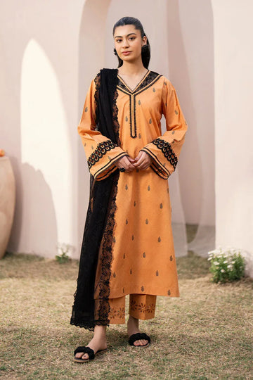 Baroque | Luxury Pret 24 | JACQUARD LAWN UF-613 - Rang-e-Khaas