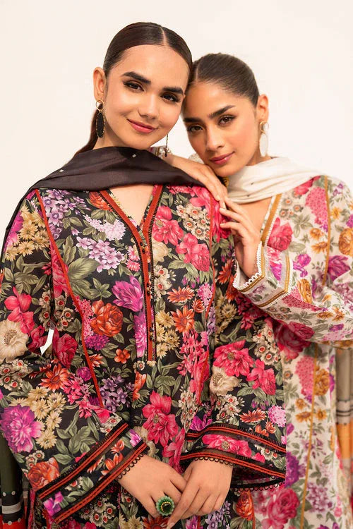 Baroque | Luxury Pret 24 | LAWN UF-667 - Rang-e-Khaas