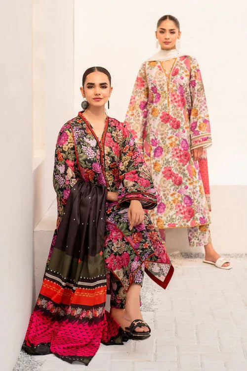 Baroque | Luxury Pret 24 | LAWN UF-667 - Rang-e-Khaas
