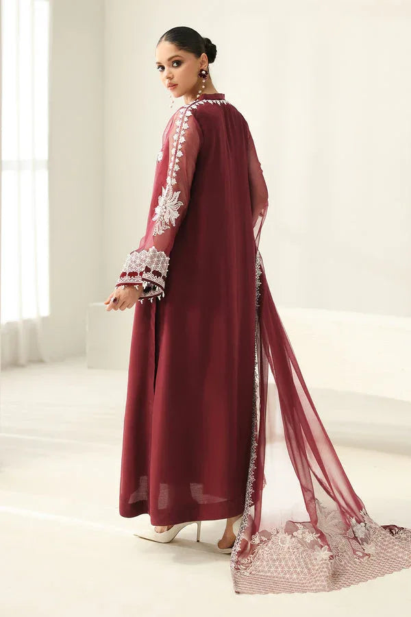 Baroque | Luxury Pret 25 | EMBROIDERED CHIFFON PR-1160 - Rang-e-Khaas