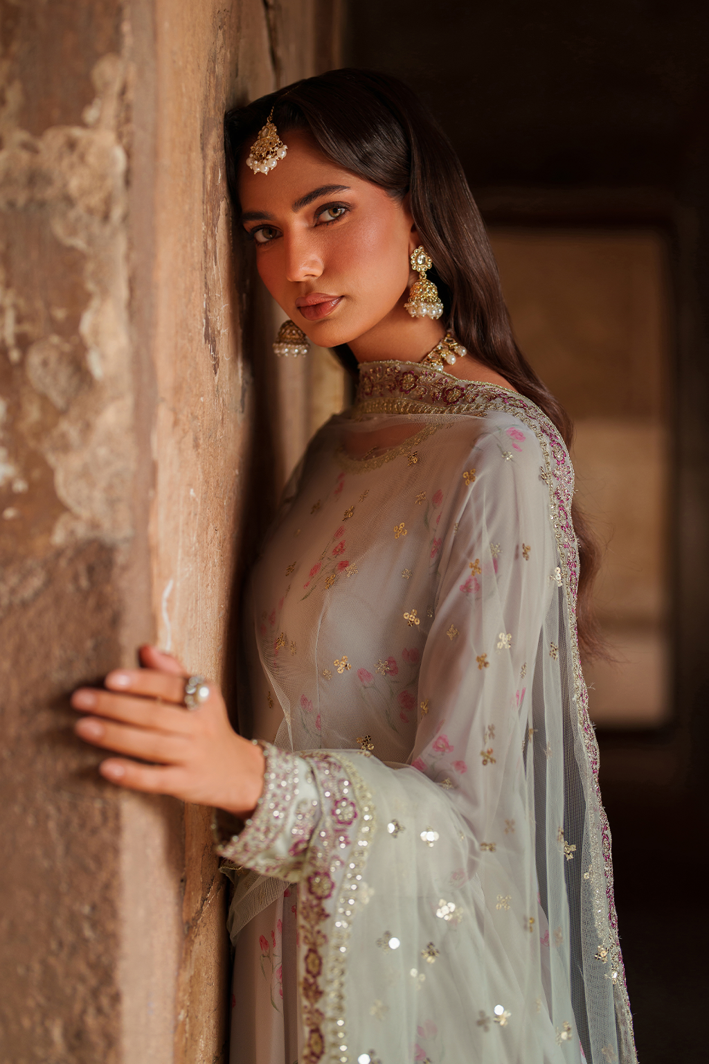 Iznik UE-551  Printed Chiffon