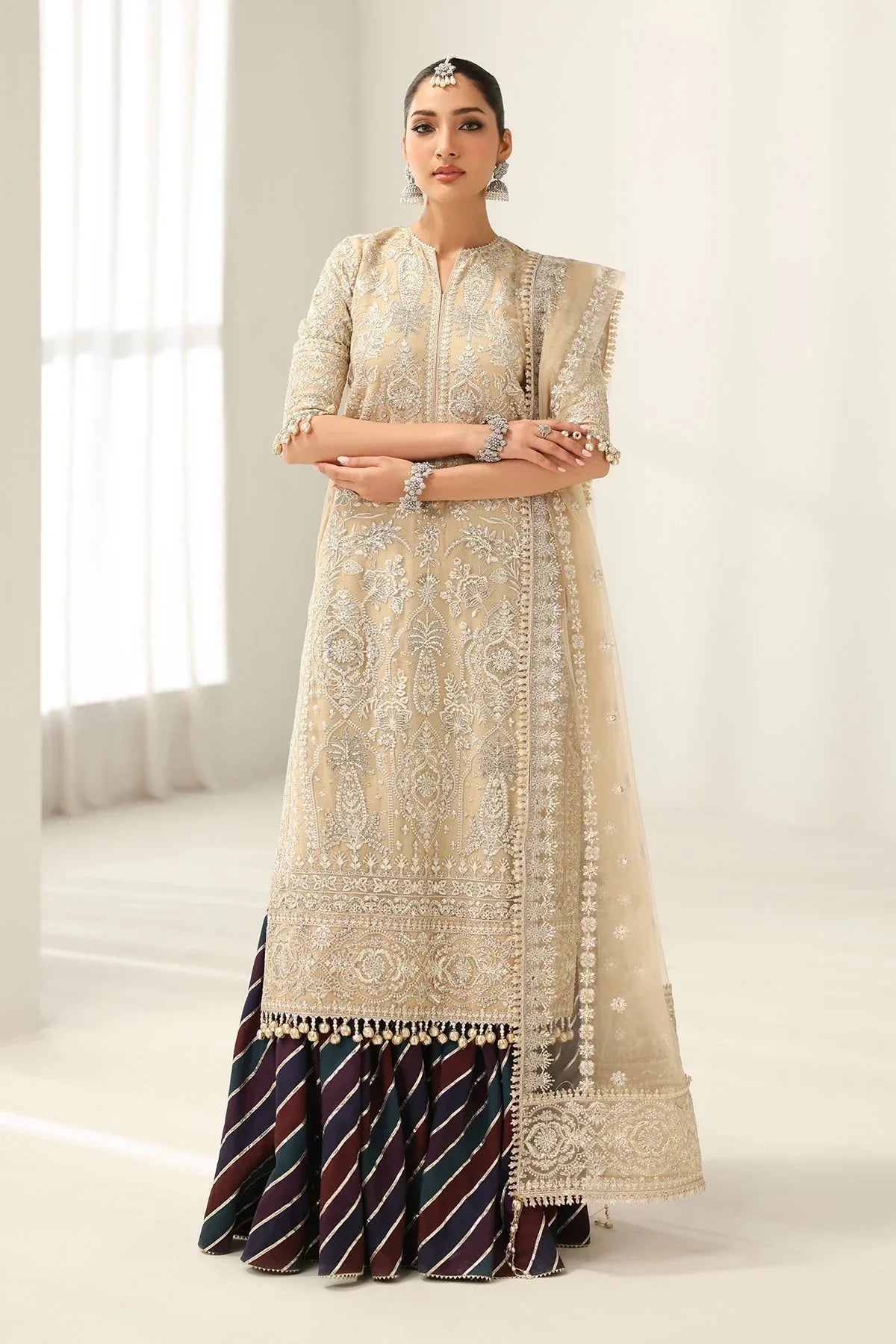 Baroque | Formal Collection | UF-4183 - Rang-e-Khaas