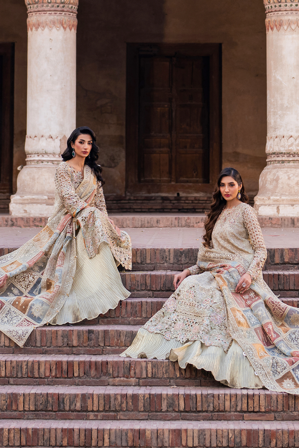 Iznik ILC-02 Embroidered Chiffon