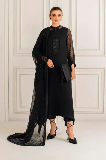 Baroque | Luxury Pret 25 | EMBROIDERED CHIFFON PR-1134 - Rang-e-Khaas