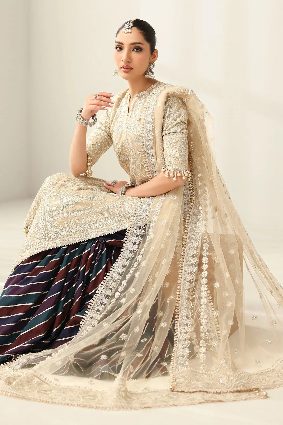 Baroque | Formal Collection | UF-4183 - Rang-e-Khaas
