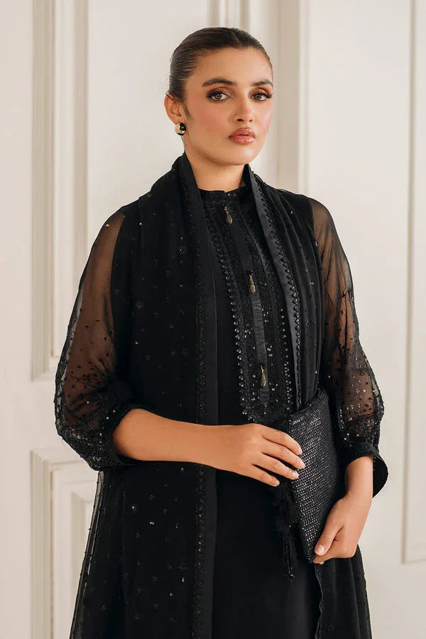Baroque | Luxury Pret 25 | EMBROIDERED CHIFFON PR-1134 - Rang-e-Khaas