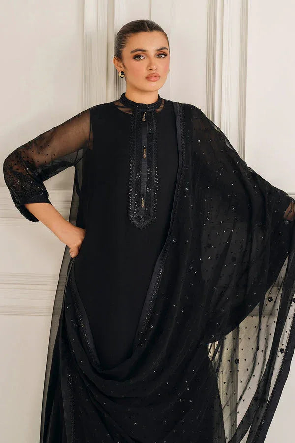 Baroque | Luxury Pret 25 | EMBROIDERED CHIFFON PR-1134 - Rang-e-Khaas
