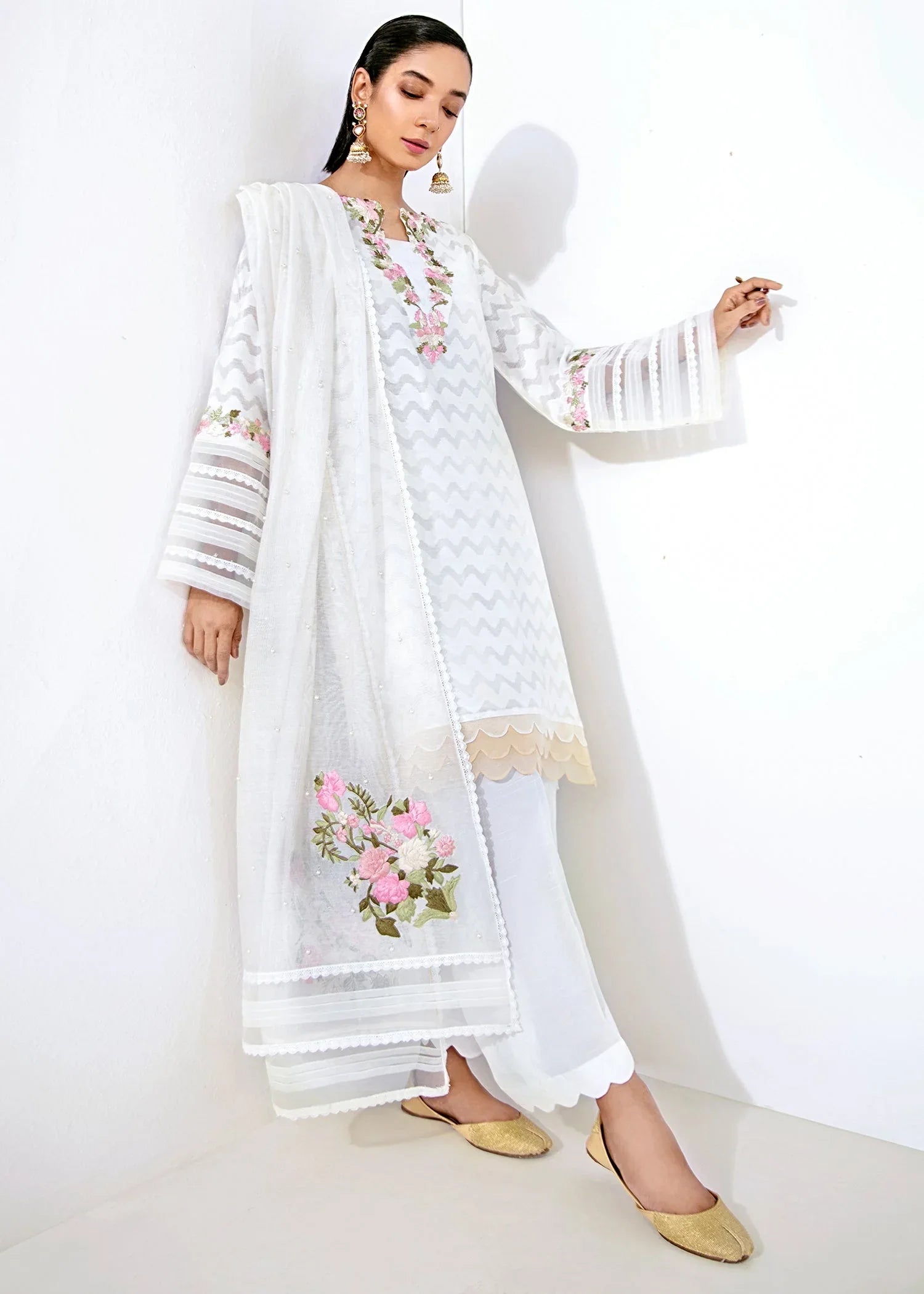 Saira Shakira | Luxury Pret | Snowdrop - Rang-e-Khaas