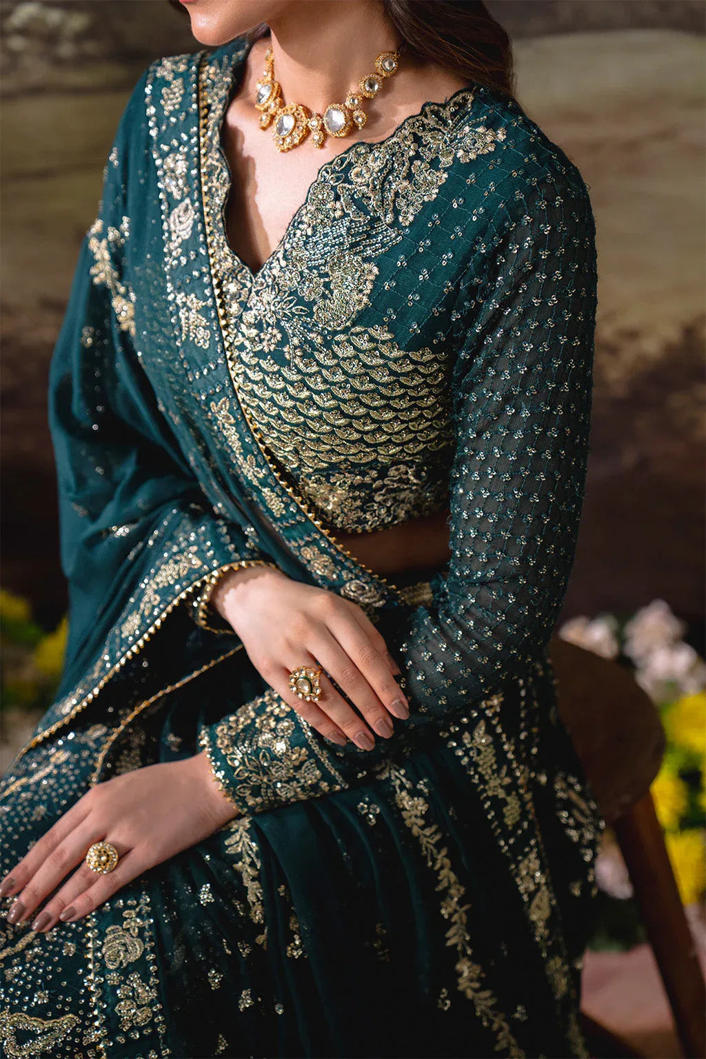Neeshay | Dastaan Formals 25 | Shahnoor - Rang-e-Khaas