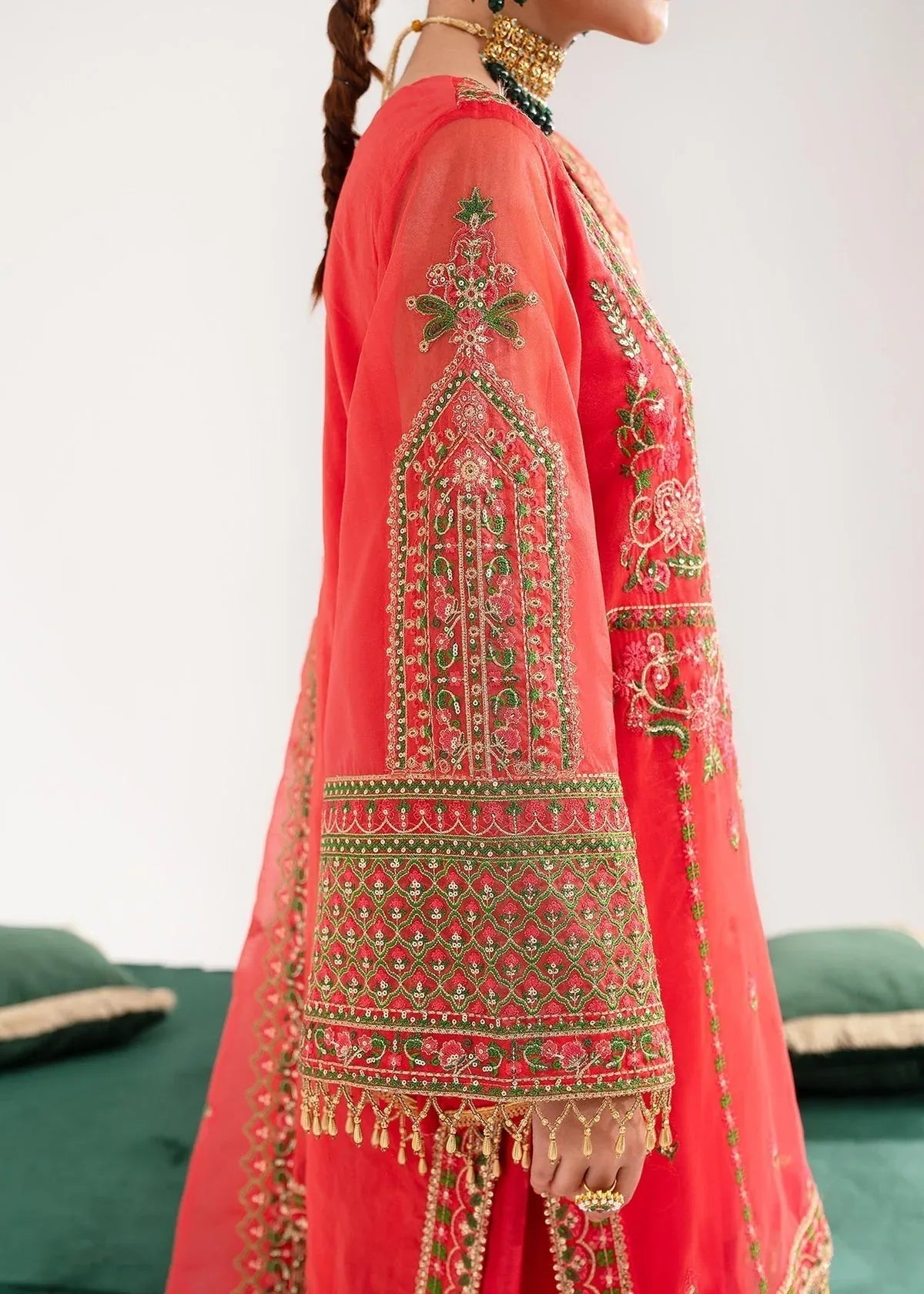 Dastoor | Sajni Luxury Eid Collection 24 | Khudeeja - Rang-e-Khaas