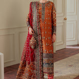 BAROQUE__EMBROIDERED NET CH13-01 STITCHED
