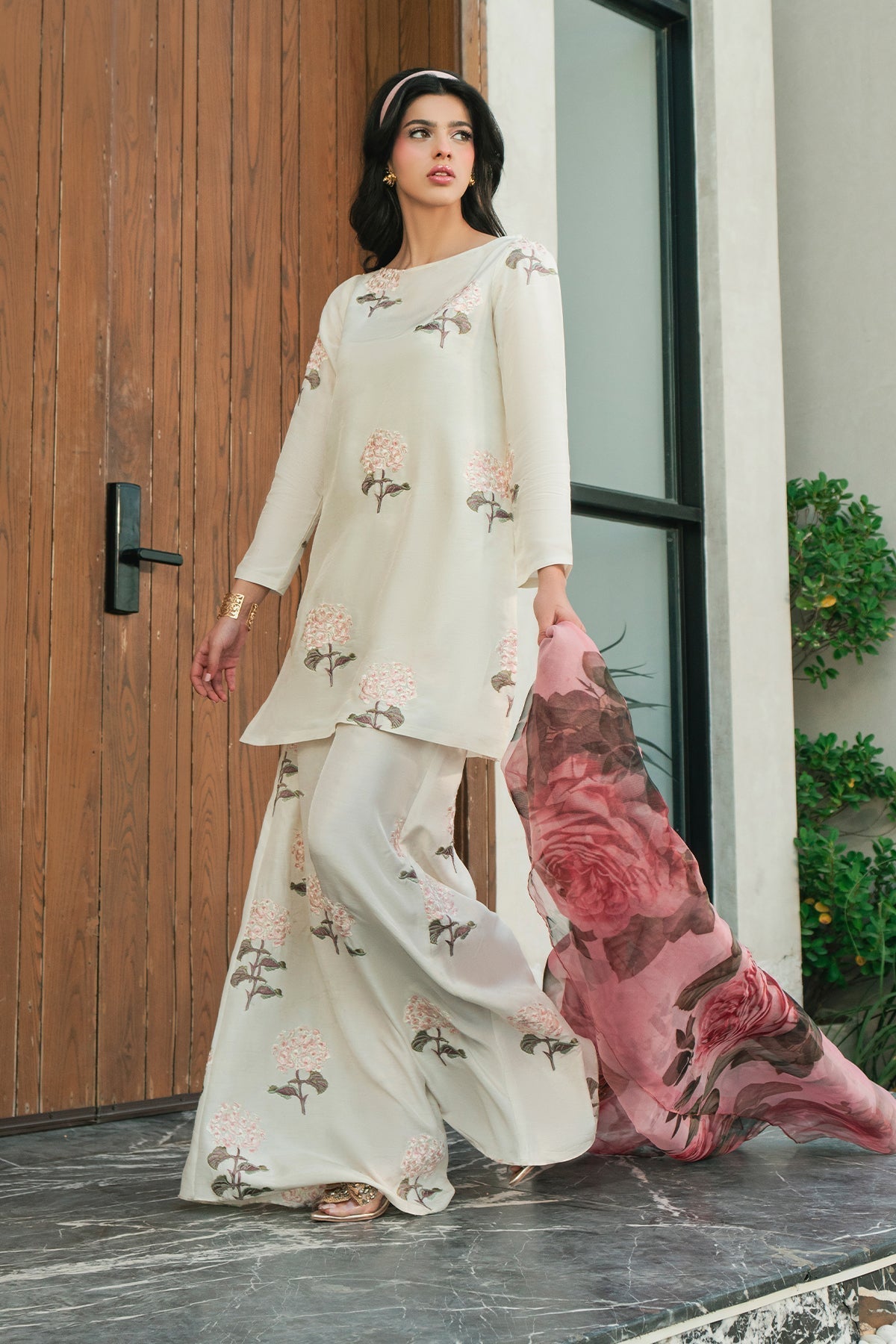 Fahad Hussayn | Lawn Banger | Peony