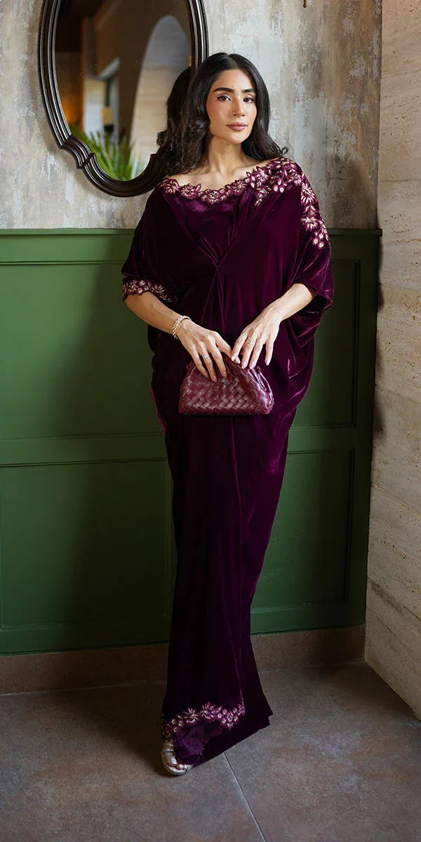 Erum Khan | Velvet Wisper | Wine Whisper - Rang-e-Khaas