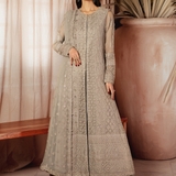 Iznik | Chiffonkari Formals | ICK-08 Embroidered Chiffon