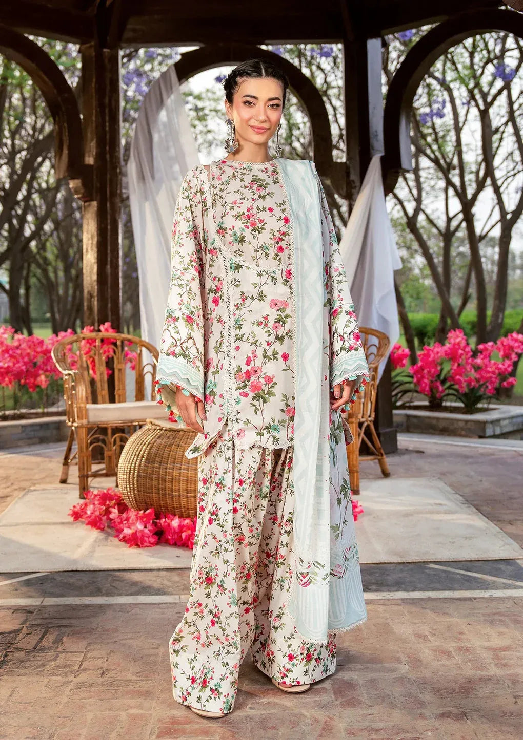 Elaf Premium | Prints 25 | EPS-3B DAY BLOOM - Rang-e-Khaas