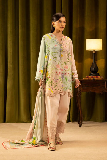 Sana Safinaz | Muzlin Winter 25 | 017A - Rang-e-Khaas