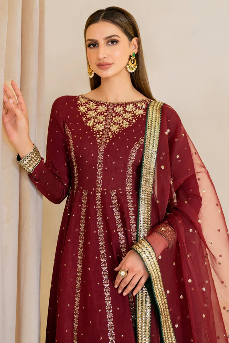 Jazmin | Formals Collection | Raw Silk UR-7018 - Rang-e-Khaas