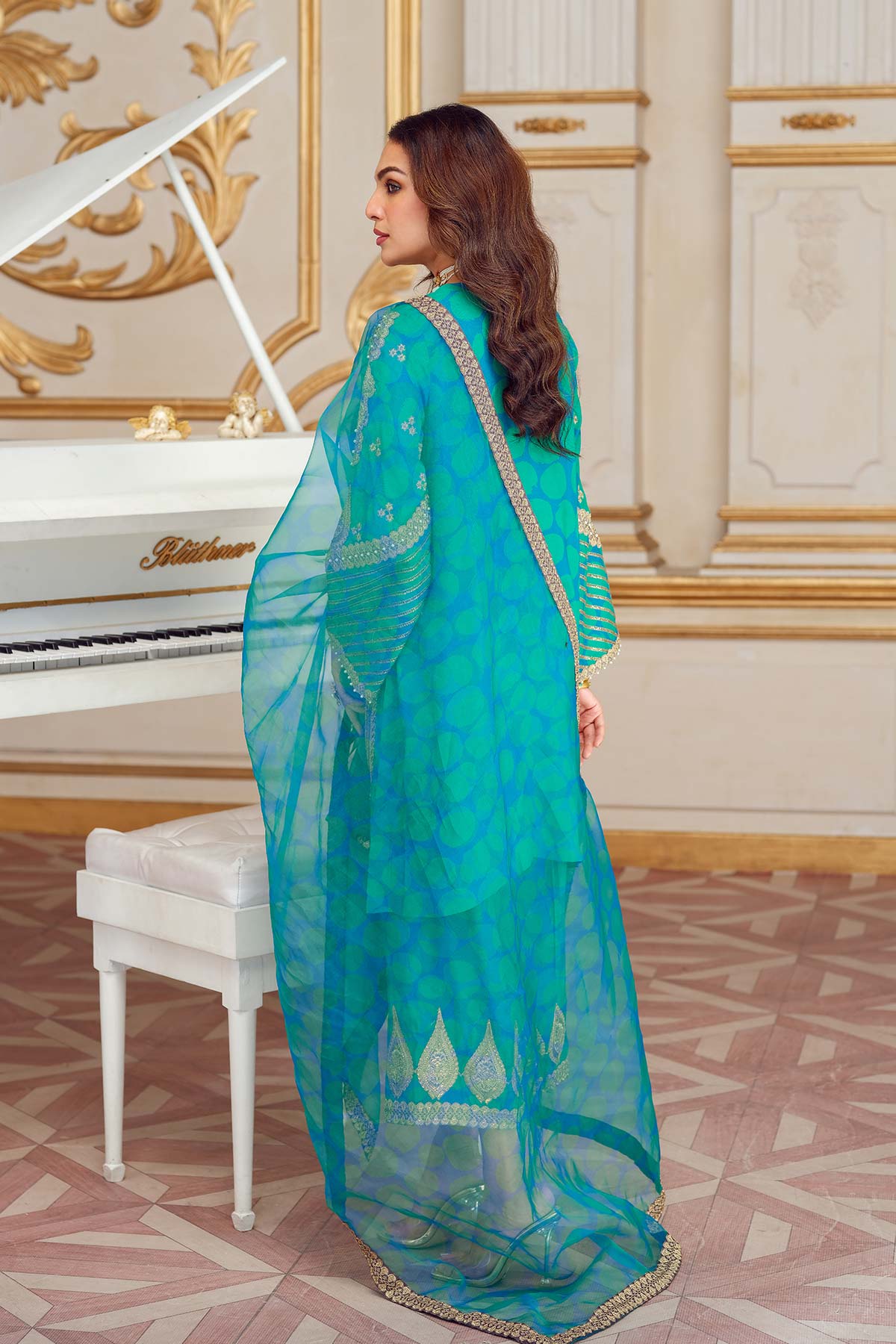 Charizma | Statement Dresses | STM23-12 - Rang-e-Khaas