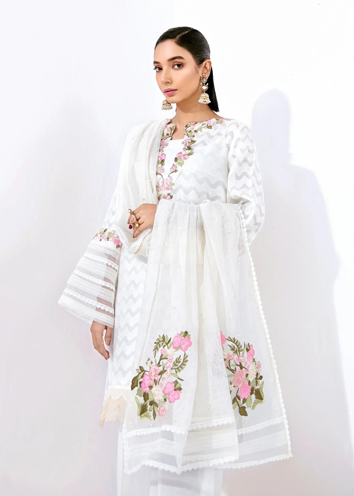 Saira Shakira | Luxury Pret | Snowdrop - Rang-e-Khaas