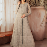 Iznik | Chiffonkari Formals | ICK-08 Embroidered Chiffon