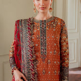 BAROQUE__EMBROIDERED NET CH13-01 STITCHED