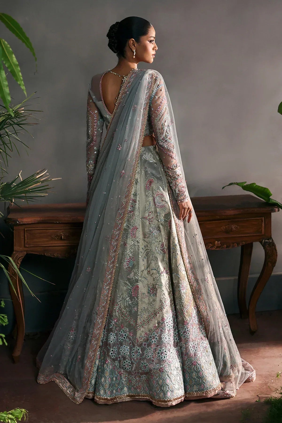 Afrozeh | La Fuchsia 25 | Elanora - Rang-e-Khaas