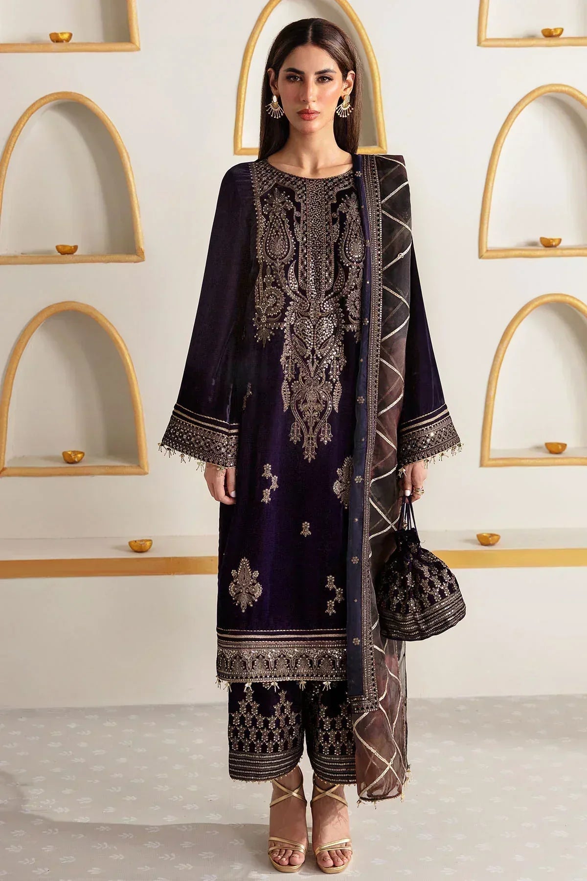 Jazmin | Velvet 23 | VF-2004 - Rang-e-Khaas