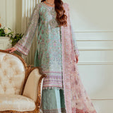 BAROQUE__EMBROIDERED NET CH13-08 STITCHED