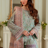 BAROQUE__EMBROIDERED NET CH13-08 STITCHED