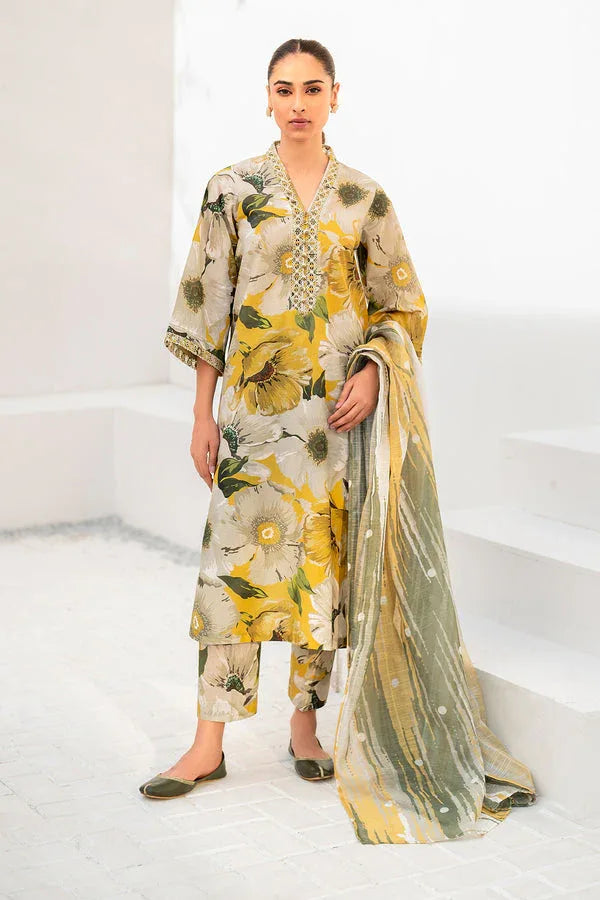 Baroque | Luxury Pret 24 | LAWN UF-669 - Rang-e-Khaas