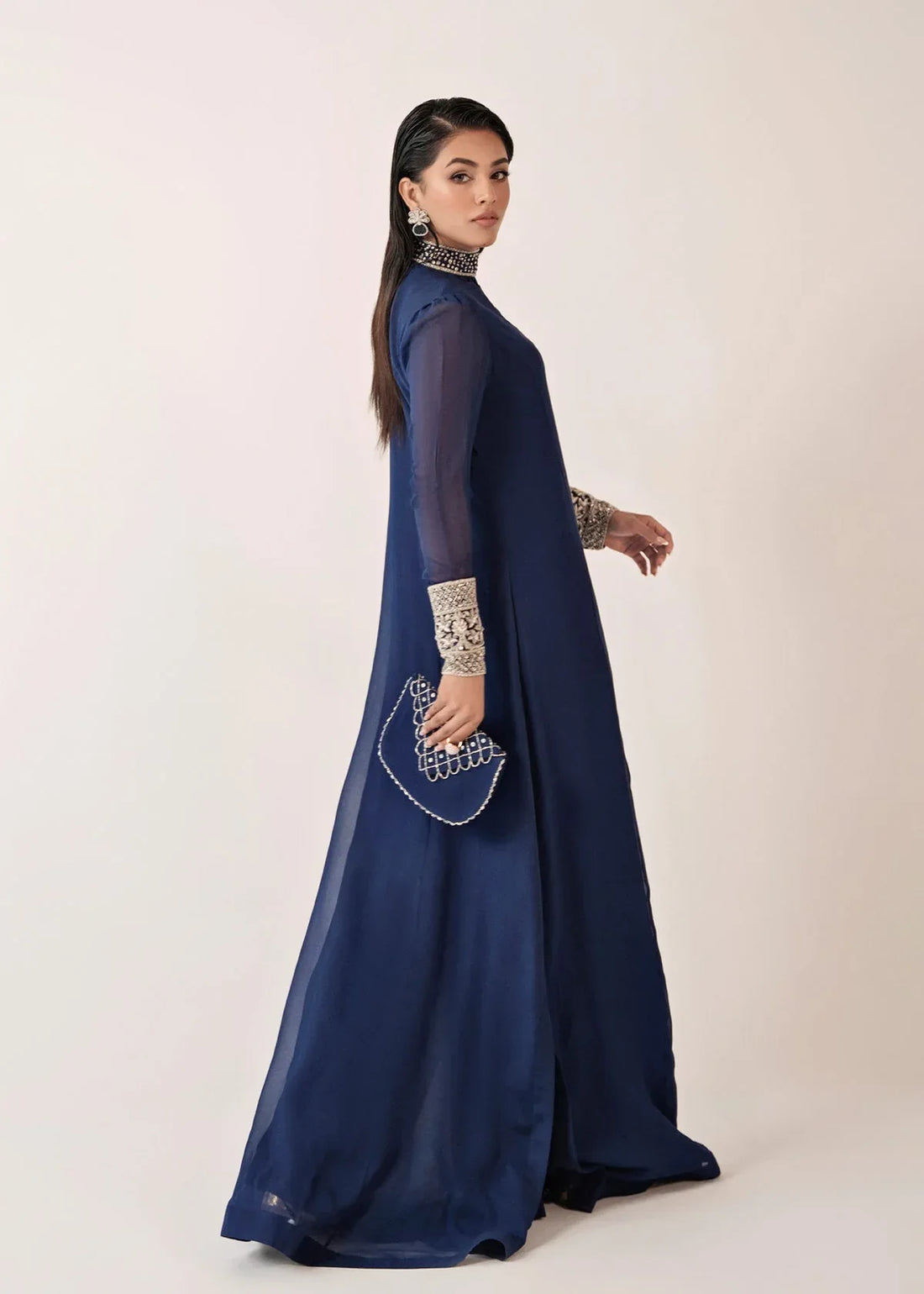 Dastoor | Euphoria Luxury Pret 24 | Azure - Rang-e-Khaas