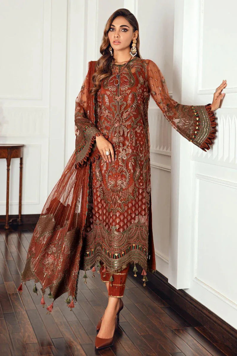 Jazmin | Formals Collection | NET UN-4018 - Rang-e-Khaas