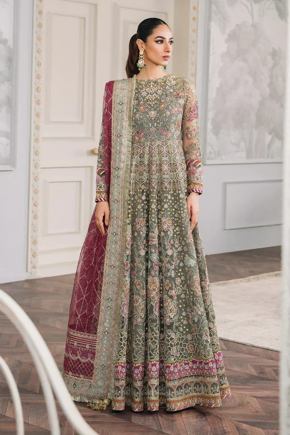 Baroque | Chantelle Embroidered Collection 2024 | CH12-02 - Rang-e-Khaas