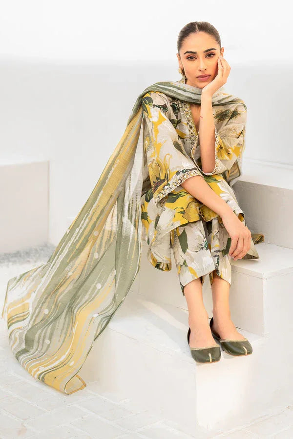 Baroque | Luxury Pret 24 | LAWN UF-669 - Rang-e-Khaas