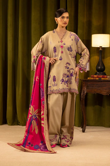 Sana Safinaz | Muzlin Winter 25 | 019A - Rang-e-Khaas