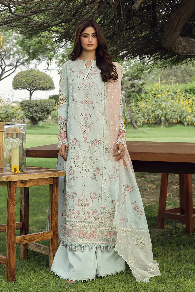 Qalamkar | Festive Lawn 2024 | PS-01 ALIZAY - Rang-e-Khaas