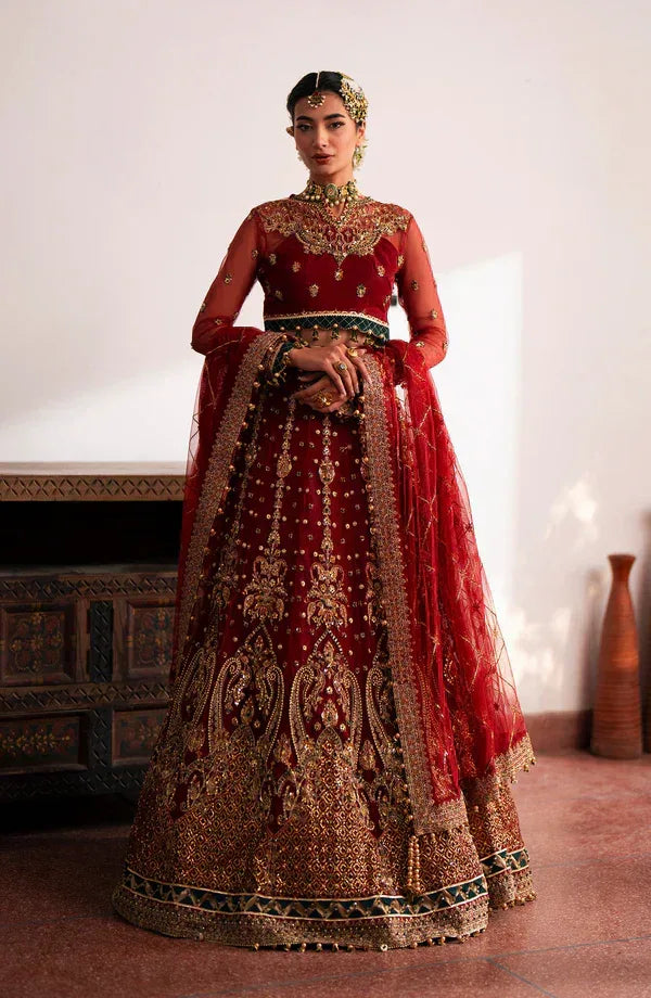 Eleshia | Khatoon Wedding Formals | Raeesa - Rang-e-Khaas