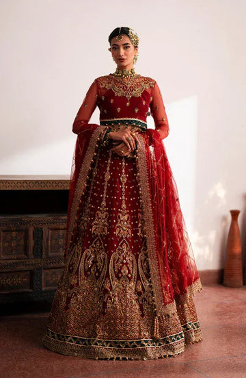 Eleshia | Khatoon Wedding Formals | Raeesa - Rang-e-Khaas