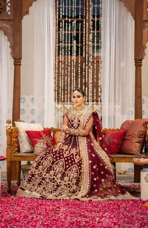 Eleshia | Zarin Wedding Formals 23 | Avyanna - Rang-e-Khaas