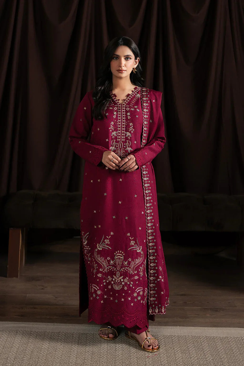 Neeshay | Winter Reverie | Merlot - Rang-e-Khaas