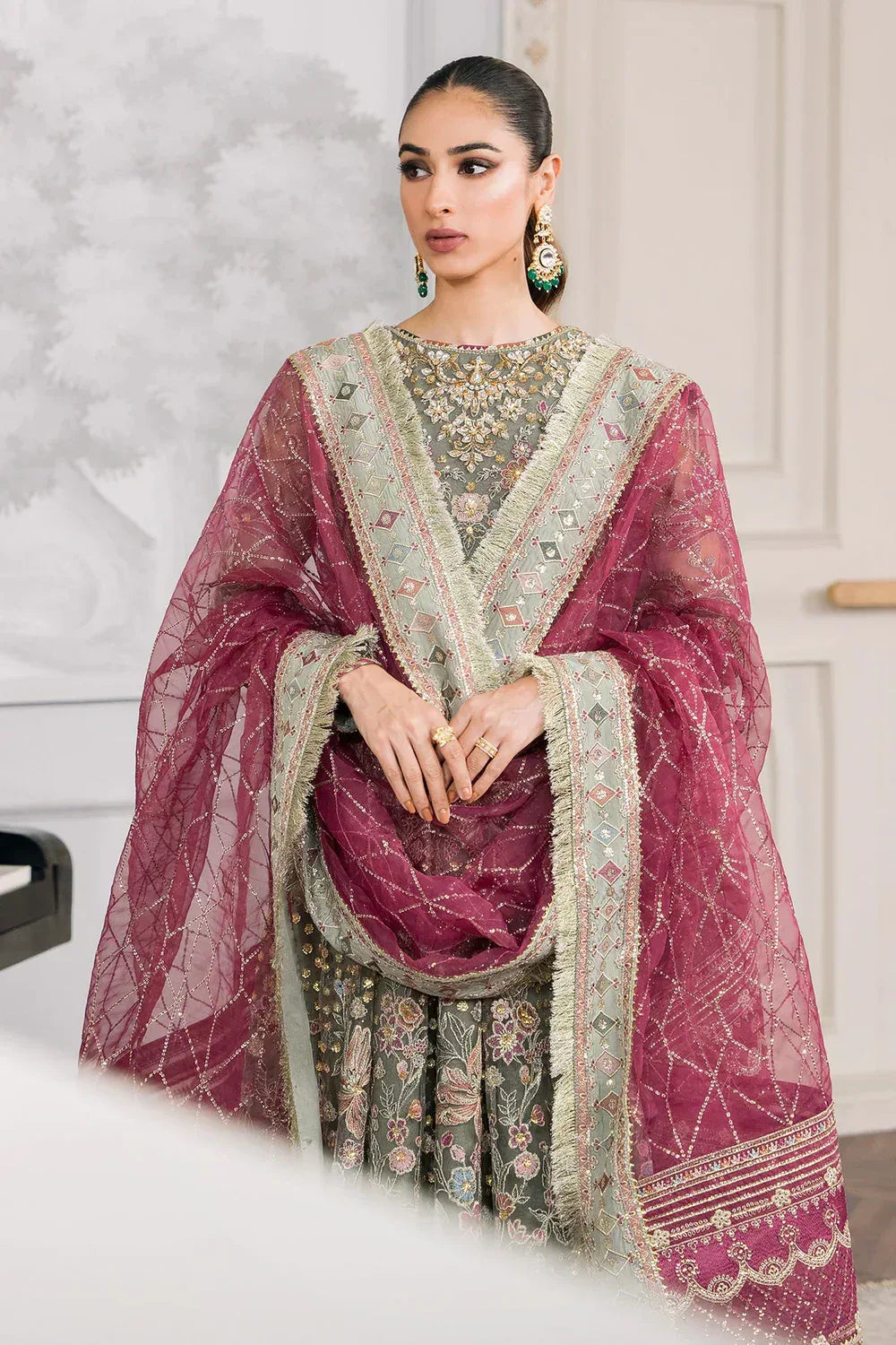 Baroque | Chantelle Embroidered Collection 2024 | CH12-02 - Rang-e-Khaas