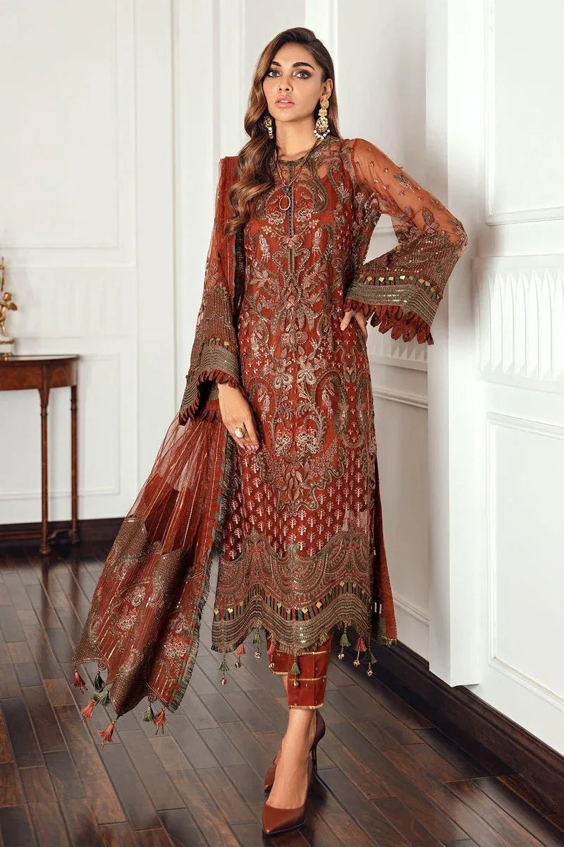Jazmin | Formals Collection | NET UN-4018 - Rang-e-Khaas